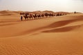 Kubuqi desert, Inner Mongolia, China Royalty Free Stock Photo