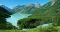 Kucherlinskoe lake, Altai - 2 Royalty Free Stock Photo