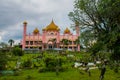 Kuching City Mosqueat day time, Sarawak, Malaysia. Masjid Bahagian Royalty Free Stock Photo