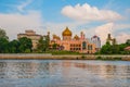 Kuching City Mosqueat day time, Sarawak, Malaysia. Masjid Bahagian Royalty Free Stock Photo