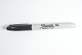 Sharpie permanent marker pen isolated on white