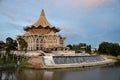 Sarawak state legislative parliamentary assembly building Kuching Malaysia