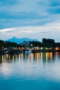Kuching Waterfront Royalty Free Stock Photo