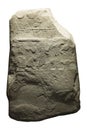 Kudurru of Nebuchadnezzar I. 1126 AC. Object used as boundary stones and as records of land grants Royalty Free Stock Photo