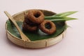 Kue Cincin or Ali Agrem, Traditional Indonesian Snack from West Java, Indonesia Royalty Free Stock Photo