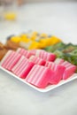 Kueh on a bowl Royalty Free Stock Photo