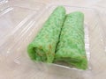 Kueh Dadar Singapore Royalty Free Stock Photo