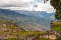 Kuelap ruins in Peru Royalty Free Stock Photo
