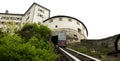 Kufstein - elevator to the castle fortress Royalty Free Stock Photo