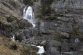 Kuhflucht Waterfalls near Farchant village, Upper Bavaria, Germany Royalty Free Stock Photo