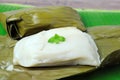 Kuih lepat pisang Royalty Free Stock Photo