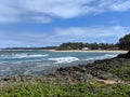 Kuilima Cove Beach at Turtle Bay Royalty Free Stock Photo