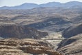 Kuiseb Pass mountain steep cliffs Namibia Africa Royalty Free Stock Photo