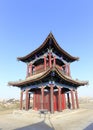 Kuixinglou pavilion on the xian circumvallation Royalty Free Stock Photo