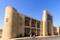 Kukeldash madrasah architectural complex Lyabi-Hauz in Bukhara, Uzbekistan.