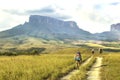 Kukenan Table Mount Called in Pemon Indians Language Kukenan Tepui, La Gran Sabana, Canaima National Park, Venezuela Royalty Free Stock Photo