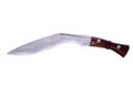 Kukri knife isolated over white