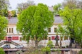 Kuks, Czech republic - May 15, 2021. Historic restaurant `U Zlateho slunce`