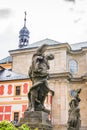 Kuks, Czech republic - May 15, 2021. Statue of virtue - symbol of Wisdom