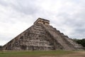 Kukulcan Pyramid, El Castillo, The Castle from the side, Chichen Itza, Valladolid, Mexico