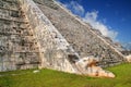 Kukulcan snake Mayan Chichen Itza pyramid Mexico Royalty Free Stock Photo