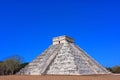 Kukulcan temple in chichenitza, yucatan, mexico XIII Royalty Free Stock Photo