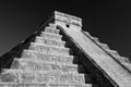 Kukulkan Pyramid, Chichen Itza, Mexico Royalty Free Stock Photo