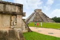 Kukulkan pyramid in Chichen Itza