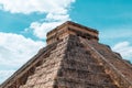 Kukulkan Pyramid, Chichen Itza, Mexico Royalty Free Stock Photo