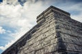 Kukulkan Pyramid (el Castillo) at Chichen Itza, Yucatan, Mexico Royalty Free Stock Photo