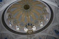 View of the dome of the Kul-Sharif mosque in Kazan from the inside. Tatarstan, Russia