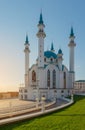 Kul Sharif mosque. Kazan city, Russia Royalty Free Stock Photo