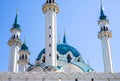 Kul Sharif mosque in Kazan Kremlin, Tatarstan, Russia Royalty Free Stock Photo