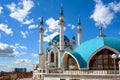 Kul Sharif mosque in Kazan Kremlin, Tatarstan, Russia Royalty Free Stock Photo