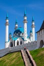 Kul Sharif mosque in Kazan Kremlin, Tatarstan, Russia Royalty Free Stock Photo