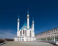 Kul Sharif Mosque in Kazan Kremlin. UNESCO World Heritage Site. Royalty Free Stock Photo