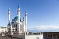 The Kul-Sharif Mosque. Russia. City of Kazan Royalty Free Stock Photo