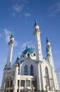 The Kul Sharif Mosque, Kazan, Russia Royalty Free Stock Photo