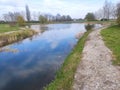 Kula Serbia small lake spring 2021