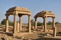 Ancient monument in Kuldhara village Jaisalmer Rajasthan India Royalty Free Stock Photo