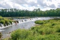 Kuldiga bridge and river at Latvia summer. 2017