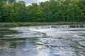 Kuldiga bridge and river at Latvia summer. 2017 Royalty Free Stock Photo