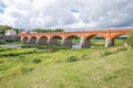 Kuldiga bridge and river at Latvia summer. 2017