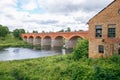 Kuldiga bridge and river at Latvia summer. 2017