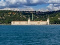 Kuleli Military School is bosphorus coast in Cengelkoy district, Istanbul, Turkey Royalty Free Stock Photo