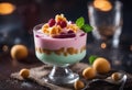 Kulfi Falooda in Glass Royalty Free Stock Photo