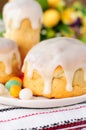 Kulitch (Kulich), Russian Easter Bread Royalty Free Stock Photo