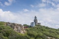 Lighthouse at Kullaberg coastline