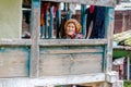 Kullu, Himachal Pradesh, India - September 01, 2018 : Photo of beautiful senior woman in himalaya