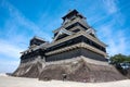 Kumamoto Castle in Japan Royalty Free Stock Photo
